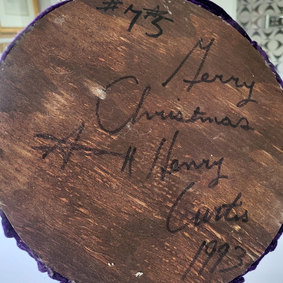 Santa signed by Henry Curtis - Picture 3 of 4